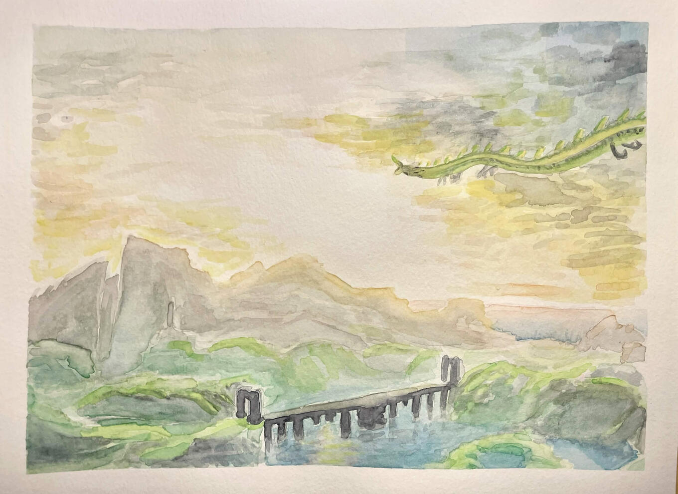 Watercolour Landscape
