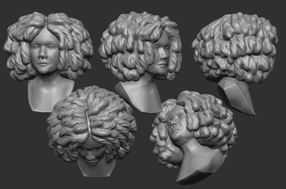3D Portrait Study